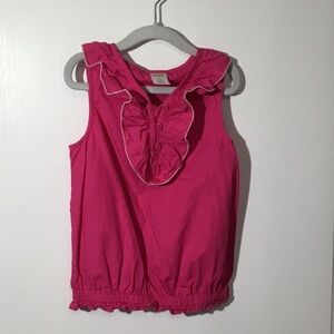 3 for $15 Gymboree Pink Ruffled Tank Top